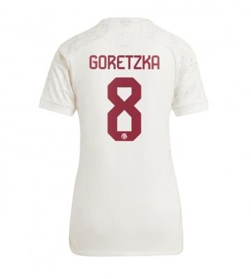 Bayern Munich Leon Goretzka #8 Replica Third Stadium Shirt for Women 2023-24 Short Sleeve